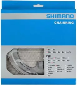 Shimano Plato Para FC-R7000 53/39 Dientes Plato 11 Velocidades | Bike-Discount 9 Shimano Plato Para FC-R7000 53/39 Dientes Plato 11 Velocidades | Bike-Discount -Shimano Ventas 105 FC R7000 53 silber Verpackung 1280x1280
