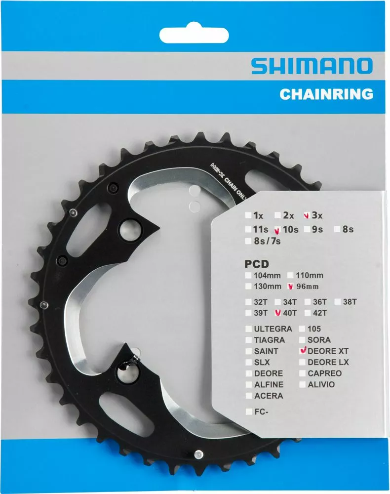Shimano Plato XT Para FC-M782 40T (AN) 10 Velocidades | Bike-Discount 3 Shimano Plato XT Para FC-M782 40T (AN) 10 Velocidades | Bike-Discount