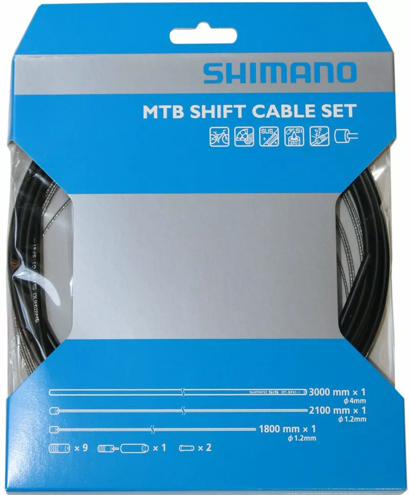 Shimano OT-SP41 Juego De Cables De Cambio Para MTB De Acero Inoxidable Kits Cables Para Cambio | Bike-Discount 3 Shimano OT-SP41 Juego De Cables De Cambio Para MTB De Acero Inoxidable Kits Cables Para Cambio | Bike-Discount