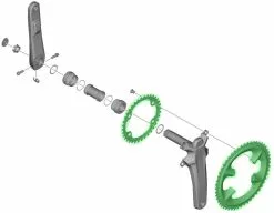 Shimano Plato DURA ACE Para FC-R9200 54/40 Dientes Plato 12 Velocidades | Bike-Discount -Shimano Ventas DURA ACE Kettenblatt fur FC R9200 1280x1280