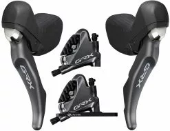 Shimano Conjunto De Frenos De Disco GRX BL/ST-RX810+BR-RX810 De 1x11 Velocidades Palanca De Cambio 1 X 11 Velocidades | Bike-Discount