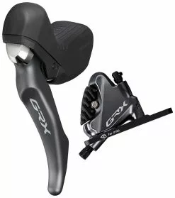 Shimano GRX ST-RX810-LA+BR-RX810 Freno De Disco Delantero Frenos De Disco - Rueda Delantera | Bike-Discount