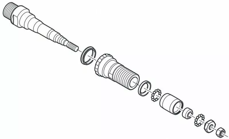 Shimano Eje De Pedal Completo Para PD-R540/PD-RS500 Pedales - Accesorios | Bike-Discount 5 Shimano Eje De Pedal Completo Para PD-R540/PD-RS500 Pedales - Accesorios | Bike-Discount - Imagen 3