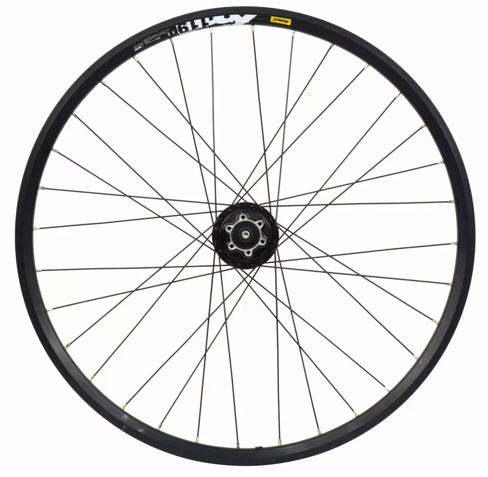 Shimano Custom Made Rueda Delantera De 26" Con Buje Shimano DH-3D32 Y Disco Mavic XM 119 Rueda 26" Con Dínamo De Cubo | Bike-Discount 3 Shimano Custom Made Rueda Delantera De 26" Con Buje Shimano DH-3D32 Y Disco Mavic XM 119 Rueda 26" Con Dínamo De Cubo | Bike-Discount