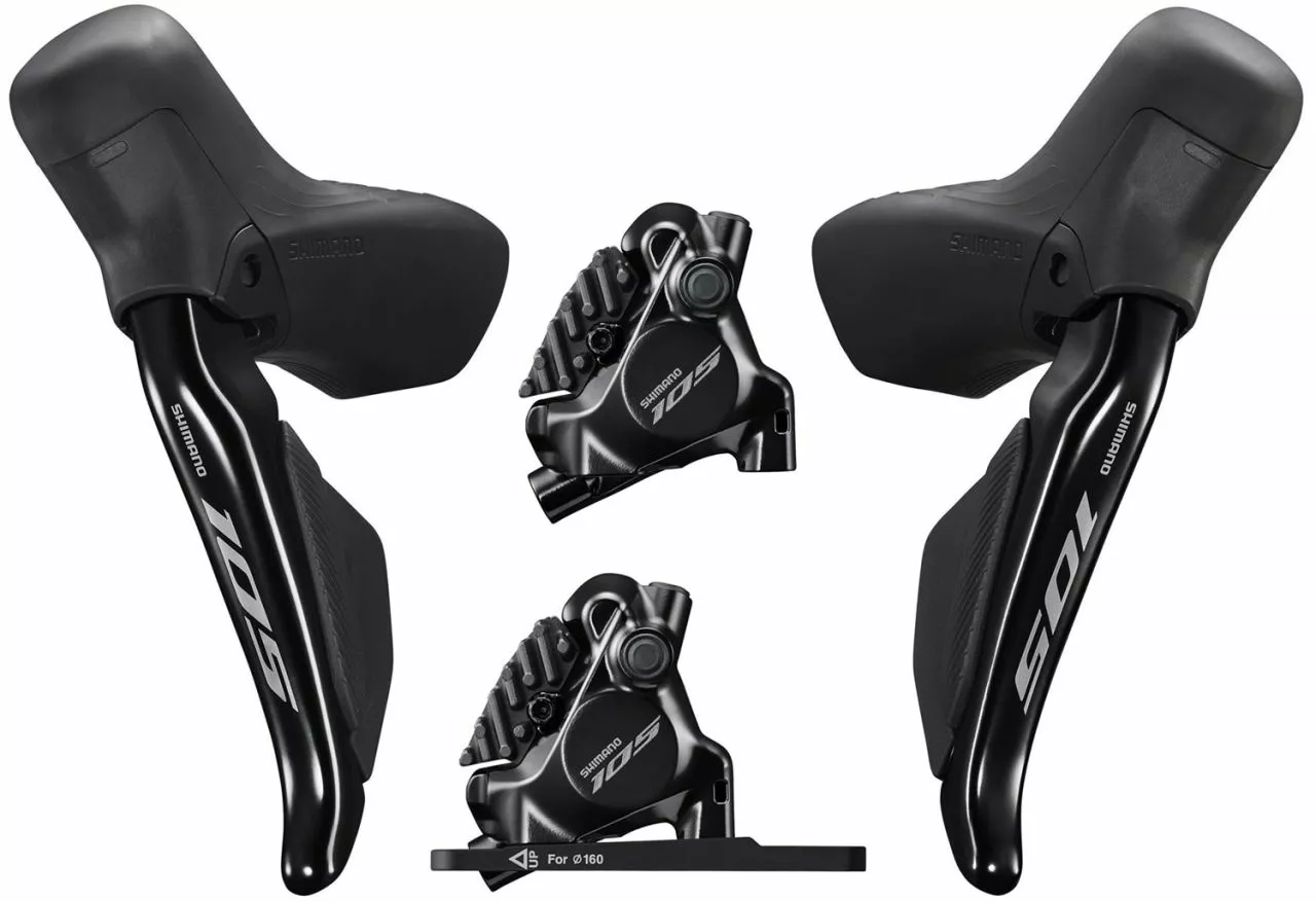 Shimano Juego De Frenos De Disco 105 Di2 ST-R7170+BR-R7170 2x12 Velocidades Frenos De Disco - Sets | Bike-Discount 3 Shimano Juego De Frenos De Disco 105 Di2 ST-R7170+BR-R7170 2x12 Velocidades Frenos De Disco - Sets | Bike-Discount