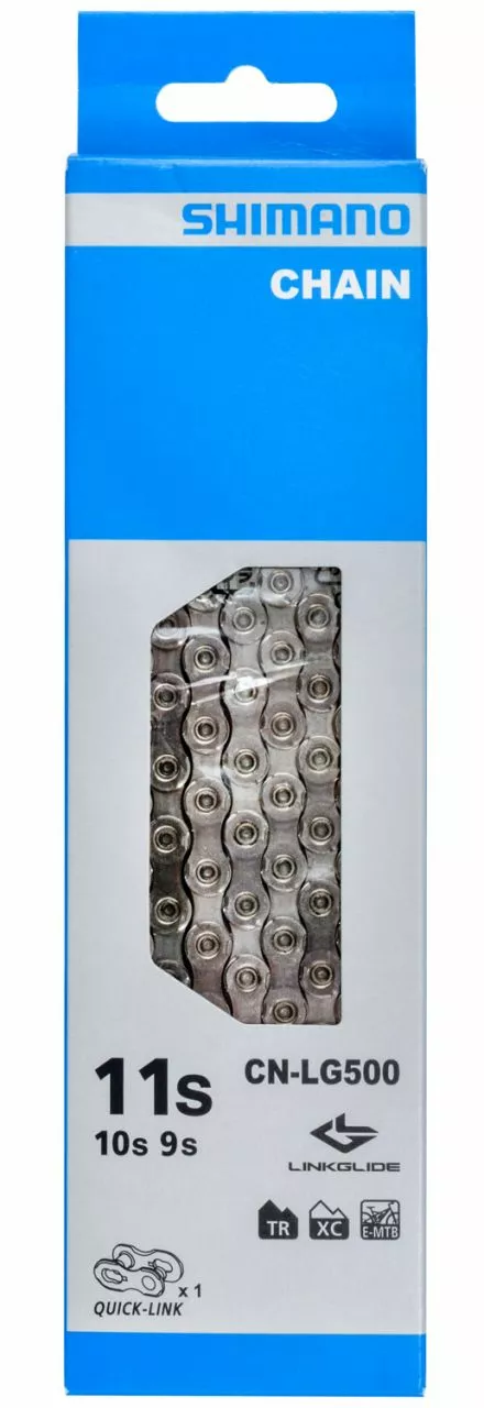 Shimano CN-LG500 Cadena Linkglide 10/11 Velocidades Con Quick-Link Cadena 11 Velocidades | Bike-Discount 4 Shimano CN-LG500 Cadena Linkglide 10/11 Velocidades Con Quick-Link Cadena 11 Velocidades | Bike-Discount - Imagen 2