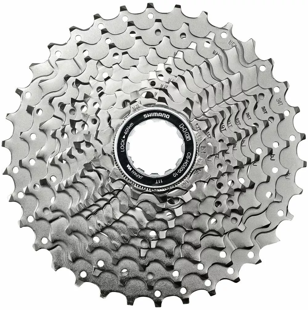 Shimano CS-HG500 Cassette De 10 Velocidades 10 Velocidades | Bike-Discount 3 Shimano CS-HG500 Cassette De 10 Velocidades 10 Velocidades | Bike-Discount