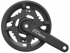 Shimano CUES FC-U4010 9/10 Velocidades 46/30 Con Protector De Cadena Platos Y Bielas Con Protector De Cadena | Bike-Discount