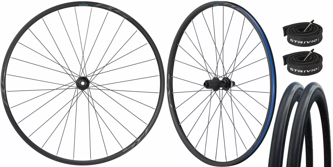Shimano WH-RS171 Juego De Ruedas De Disco 700C Incl. Schwalbe One 28-622 + Cámaras Trivio Bicicleta De Carrera Rueda Sets Disc | Bike-Discount 3 Shimano WH-RS171 Juego De Ruedas De Disco 700C Incl. Schwalbe One 28-622 + Cámaras Trivio Bicicleta De Carrera Rueda Sets Disc | Bike-Discount
