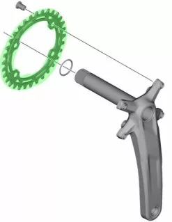 Shimano Plato DEORE FC-M5100 10/11 Velocidades 11 Velocidades | Bike-Discount -Shimano Ventas Shimano DEORE FC M5100 Kettenblatt 1280x1280