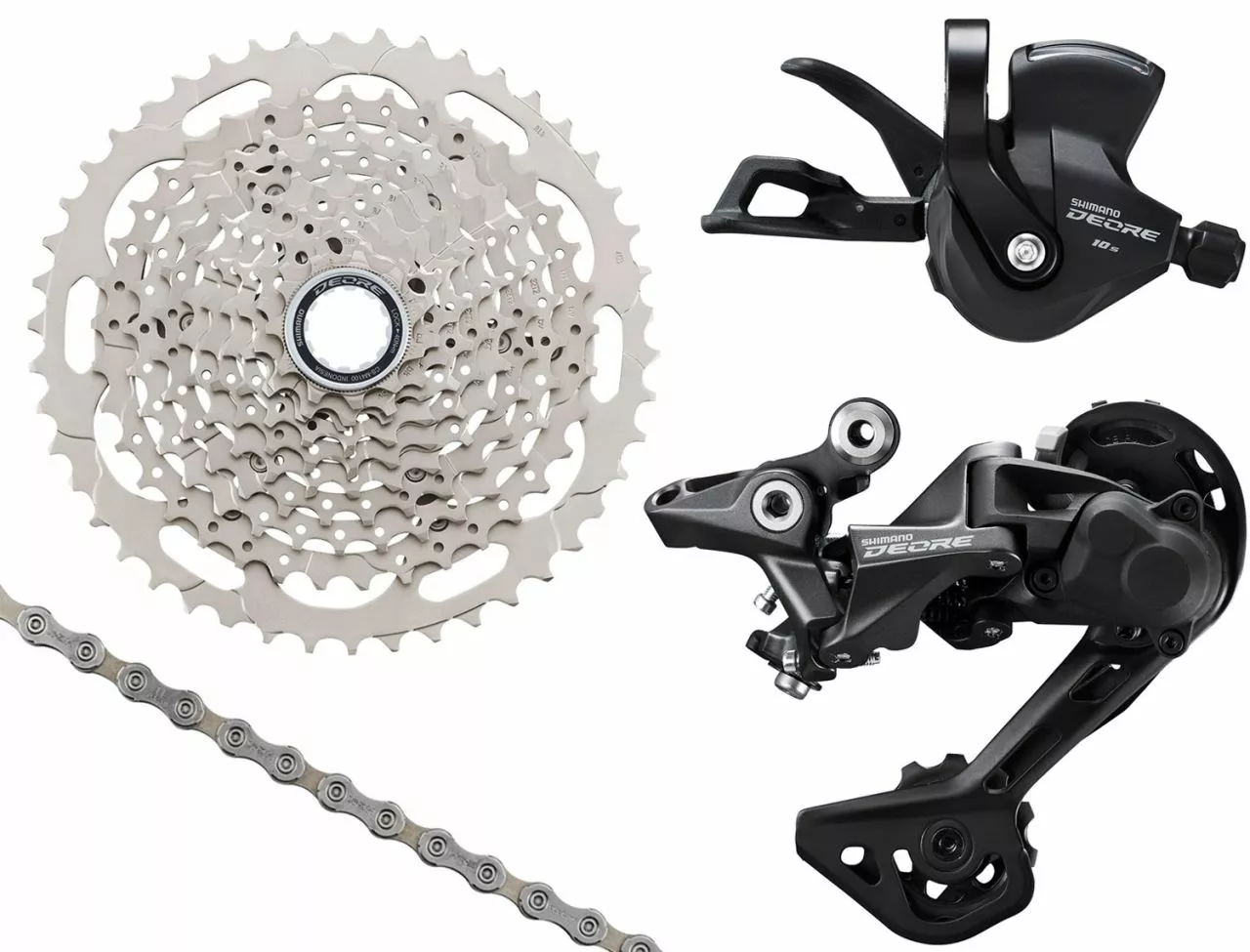 Shimano DEORE M4100 1x10-velocidad Kit De Actualización 11-46 MTB Grupos | Bike-Discount 3 Shimano DEORE M4100 1x10-velocidad Kit De Actualización 11-46 MTB Grupos | Bike-Discount