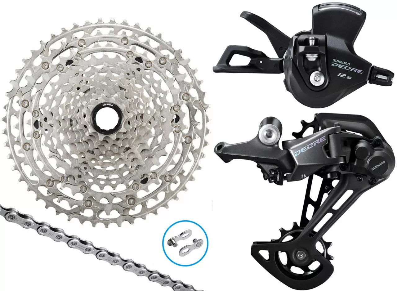 Shimano DEORE M6100 1x12-speed Upgrade Kit 10-51 I-Spec EV MTB Grupos | Bike-Discount 3 Shimano DEORE M6100 1x12-speed Upgrade Kit 10-51 I-Spec EV MTB Grupos | Bike-Discount
