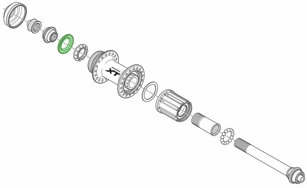Shimano Anillo De Sellado Para El Cubo De La Rueda Trasera Carretes - Accessorios | Bike-Discount 5 Shimano Anillo De Sellado Para El Cubo De La Rueda Trasera Carretes - Accessorios | Bike-Discount - Imagen 3