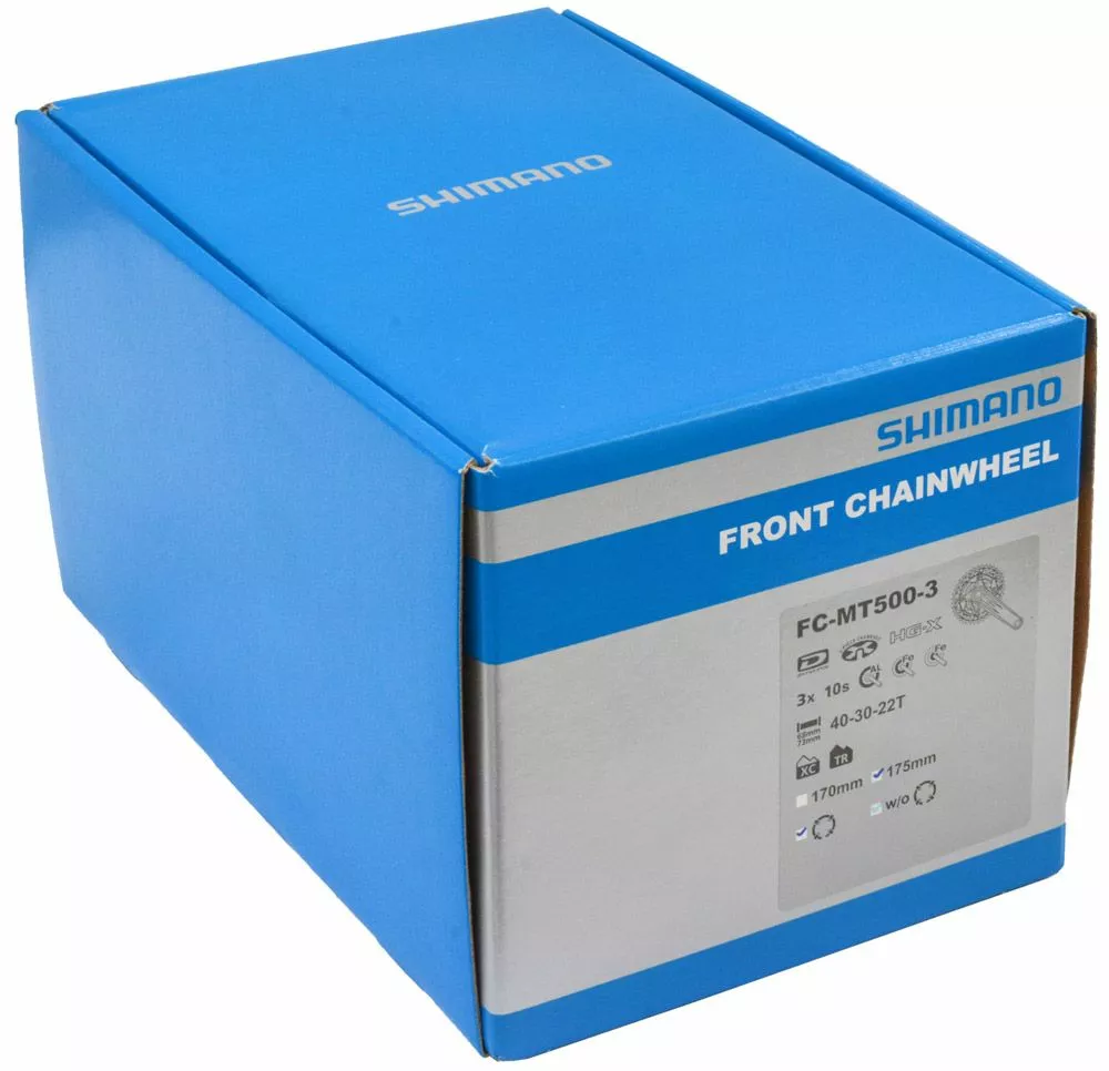 Shimano FC-MT500 Manivela De 10 Velocidades 40/30/22 Bielas 3 X 10-velocidades | Bike-Discount 5 Shimano FC-MT500 Manivela De 10 Velocidades 40/30/22 Bielas 3 X 10-velocidades | Bike-Discount - Imagen 3