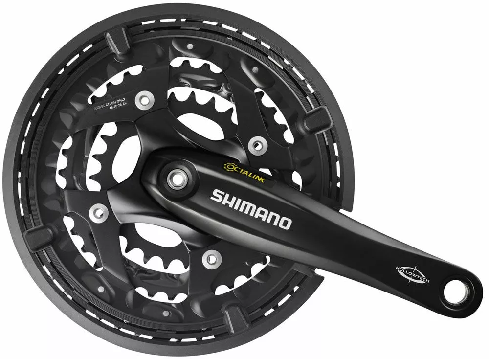 Shimano FC-T521 Manivela De 3x10 Velocidades 48/36/26 Platos Y Bielas Con Protector De Cadena | Bike-Discount 3 Shimano FC-T521 Manivela De 3x10 Velocidades 48/36/26 Platos Y Bielas Con Protector De Cadena | Bike-Discount
