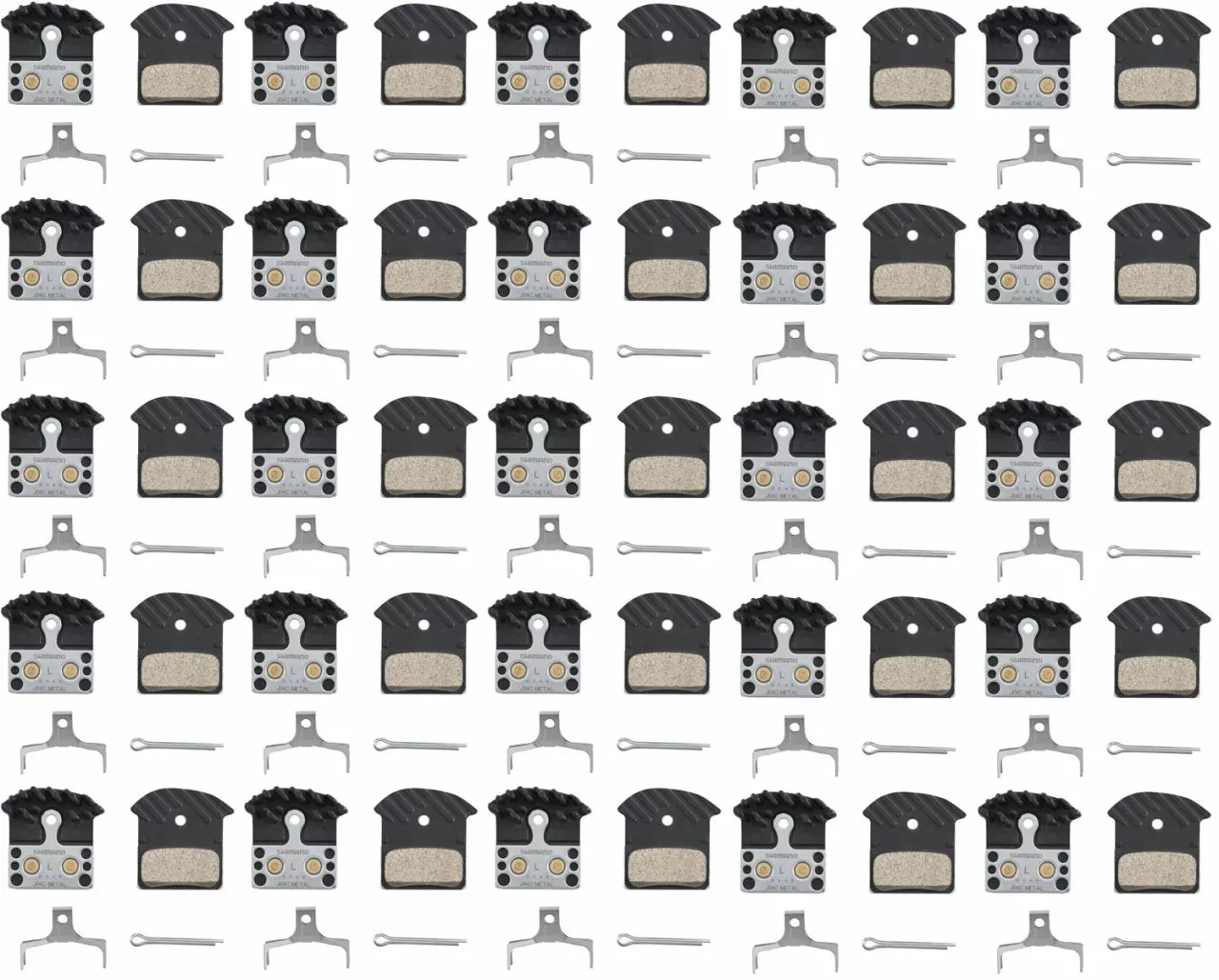 Shimano J04C Discos Metálicos Ice-Tec (paquete De Taller De 25 Piezas) Pastillas De Freno | Bike-Discount 4 Shimano J04C Discos Metálicos Ice-Tec (paquete De Taller De 25 Piezas) Pastillas De Freno | Bike-Discount - Imagen 2