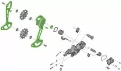 Shimano Placa Guía De Cadena Para RD-M7100 SGS Pieza De Repuesto | Bike-Discount -Shimano Ventas Shimano Kettenleitblech fur RD M7100 SGS 1280x1280