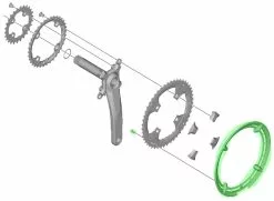 Shimano Protector De Cadena Para FC-T8000 Tornillos Para Platos | Bike-Discount -Shimano Ventas Shimano Kettenschutzring fur FC T8000 Y1VL98030 c 1280x1280