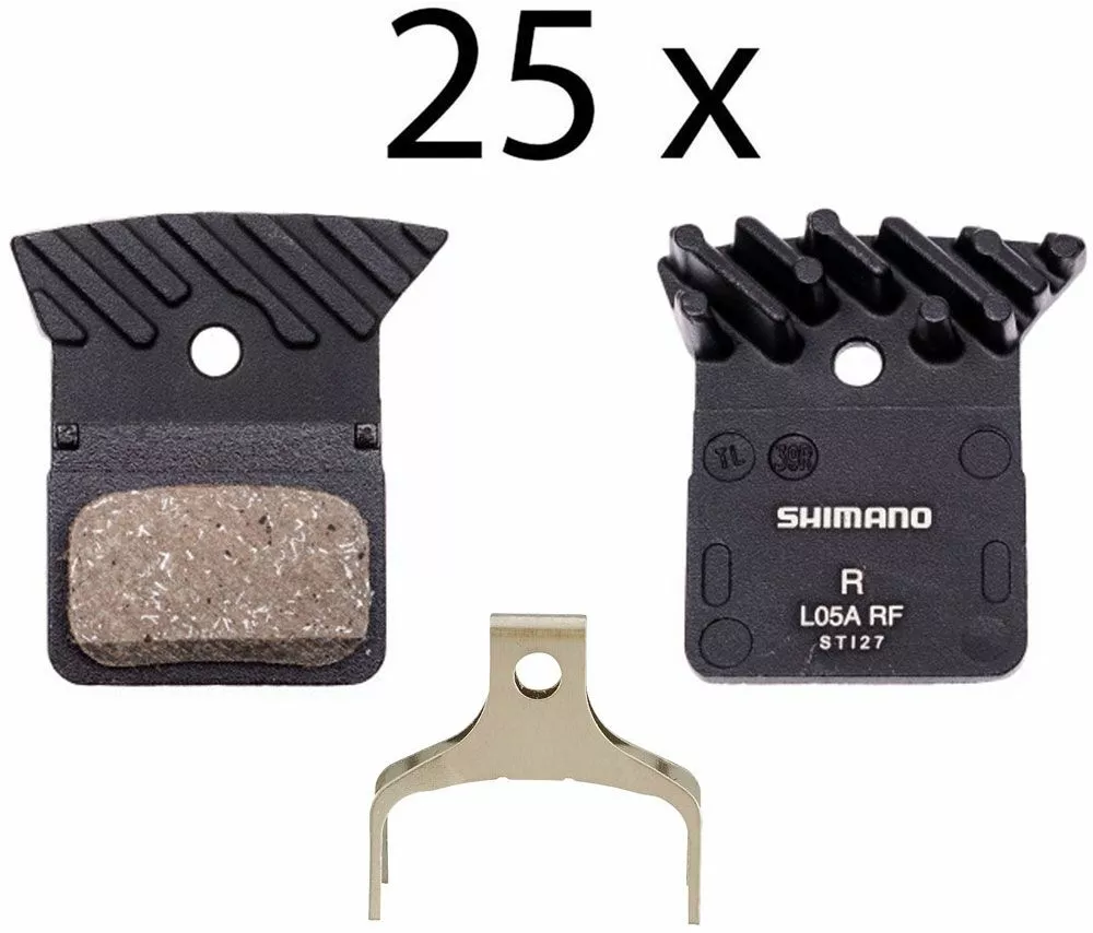 Shimano L05A-RF Almohadillas De Disco Ice-Tec De Resina (paquete De Taller De 25 Piezas) Pastillas De Freno | Bike-Discount 3 Shimano L05A-RF Almohadillas De Disco Ice-Tec De Resina (paquete De Taller De 25 Piezas) Pastillas De Freno | Bike-Discount