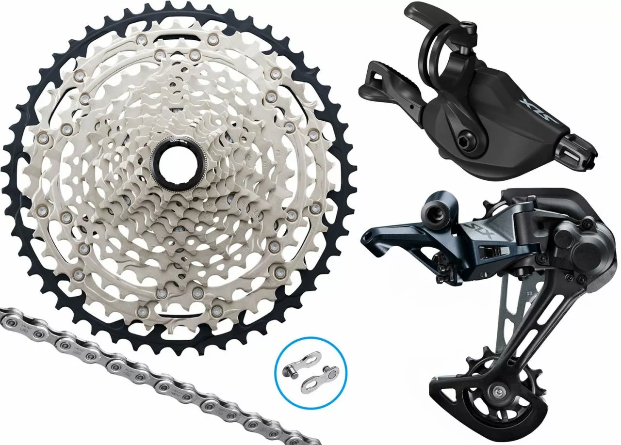 Shimano Kit De Mejora SLX M7100 1x12 Velocidades 10-51 Abrazadera MTB Grupos | Bike-Discount 3 Shimano Kit De Mejora SLX M7100 1x12 Velocidades 10-51 Abrazadera MTB Grupos | Bike-Discount