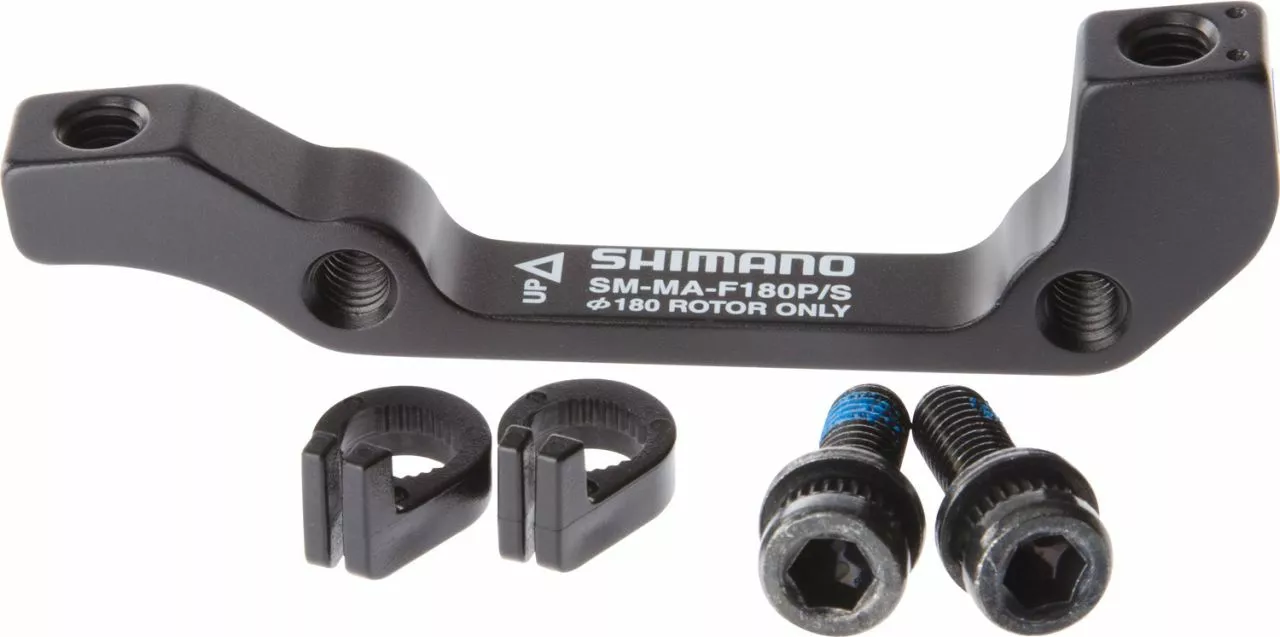 Shimano SM-MA-F180P/S Adaptador Para Rotor Delantero De 180mm Disco Adaptadores | Bike-Discount 3 Shimano SM-MA-F180P/S Adaptador Para Rotor Delantero De 180mm Disco Adaptadores | Bike-Discount
