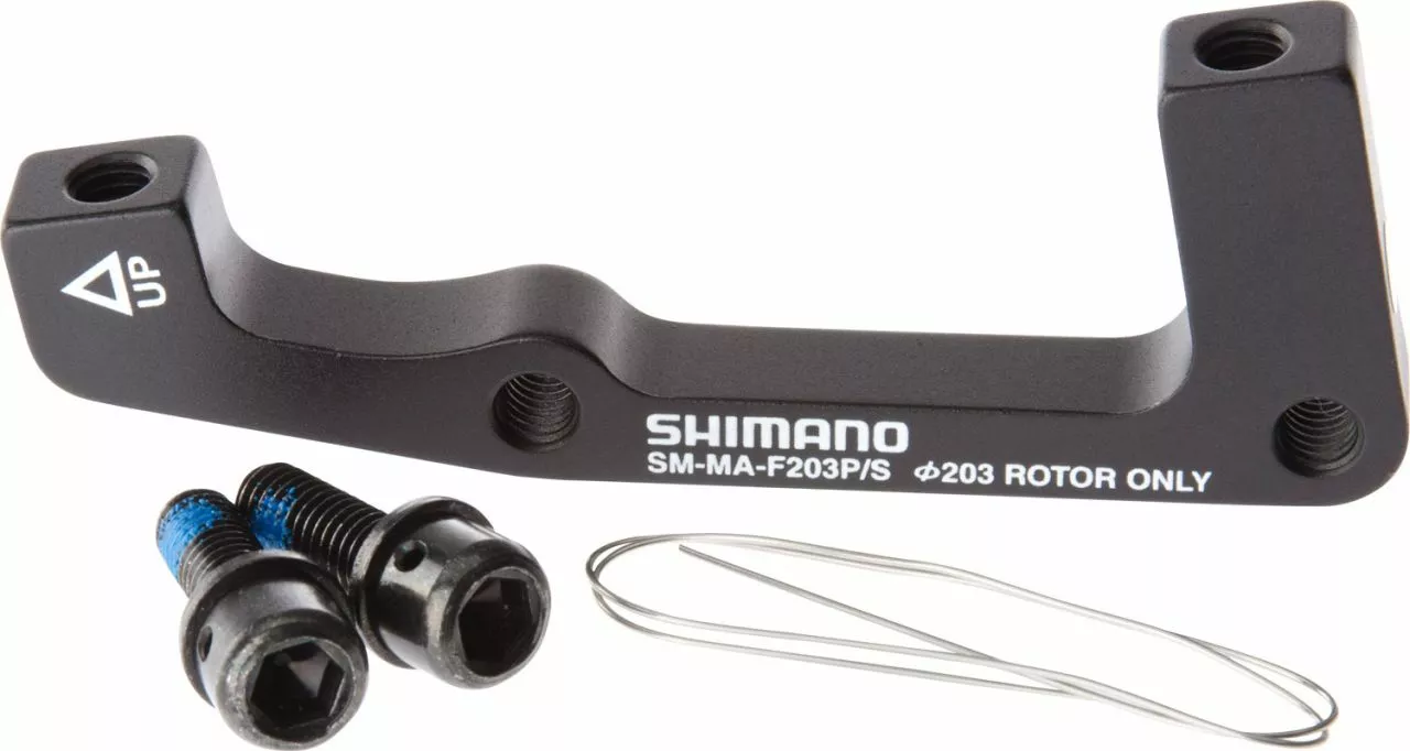 Shimano SM-MA-F203P/S Adaptador Para Rotor Delantero De 203mm Disco Adaptadores | Bike-Discount 3 Shimano SM-MA-F203P/S Adaptador Para Rotor Delantero De 203mm Disco Adaptadores | Bike-Discount