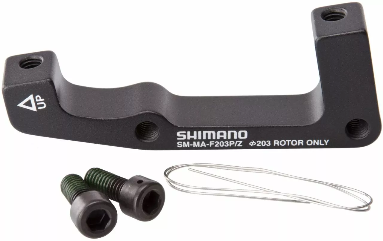 Shimano SM-MA-F203P/Z Adaptador MARZOCCHI Para Disco De Freno De 203mm Disco Adaptadores | Bike-Discount 3 Shimano SM-MA-F203P/Z Adaptador MARZOCCHI Para Disco De Freno De 203mm Disco Adaptadores | Bike-Discount