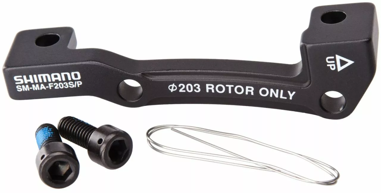 Shimano SM-MA-F203S/P Adaptador Para Rotor Delantero De 203mm Disco Adaptadores | Bike-Discount 3 Shimano SM-MA-F203S/P Adaptador Para Rotor Delantero De 203mm Disco Adaptadores | Bike-Discount