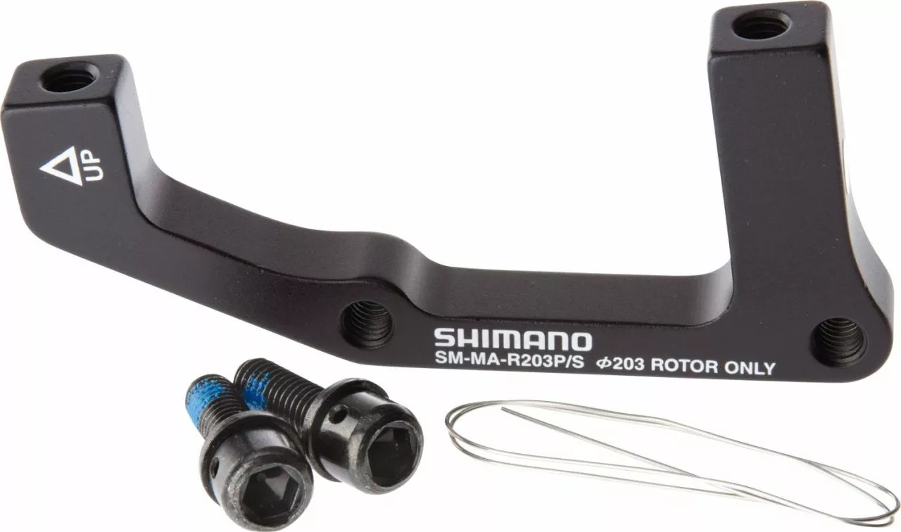Shimano SM-MA-R203P/S Adaptador Para Rotor Trasero De 203mm Disco Adaptadores | Bike-Discount 3 Shimano SM-MA-R203P/S Adaptador Para Rotor Trasero De 203mm Disco Adaptadores | Bike-Discount