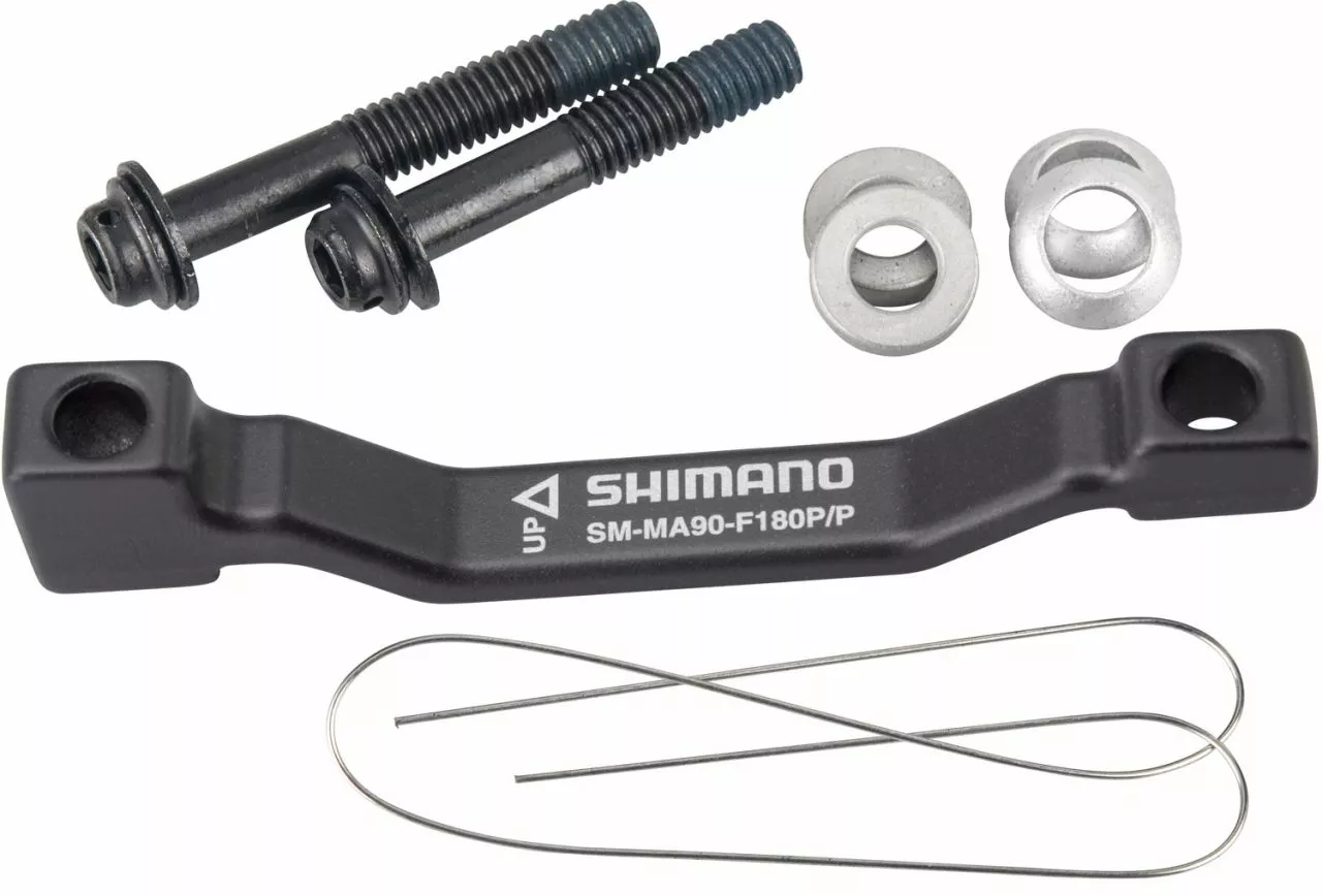 Shimano SM-MA90-F180P/P Adaptador Para Disco De Freno De 180mm Disco Adaptadores | Bike-Discount 3 Shimano SM-MA90-F180P/P Adaptador Para Disco De Freno De 180mm Disco Adaptadores | Bike-Discount