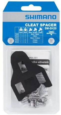 Shimano SM-SH20 Separadores De Cala Cleats | Bike-Discount -Shimano Ventas Shimano SM SH20 Plattendistanzstucke Y40B98150 b 1280x1280