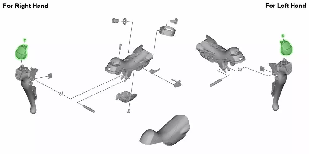Shimano Placa De Características SORA ST-3000 Palanca De Cambio Refacciones | Bike-Discount 6 Shimano Placa De Características SORA ST-3000 Palanca De Cambio Refacciones | Bike-Discount - Imagen 4