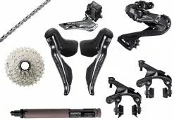 Shimano ULTEGRA Di2 R8150 2x12-velocidad Kit De Actualización Freno De Llanta 11-30 Direct-Mount Groups | Bike-Discount