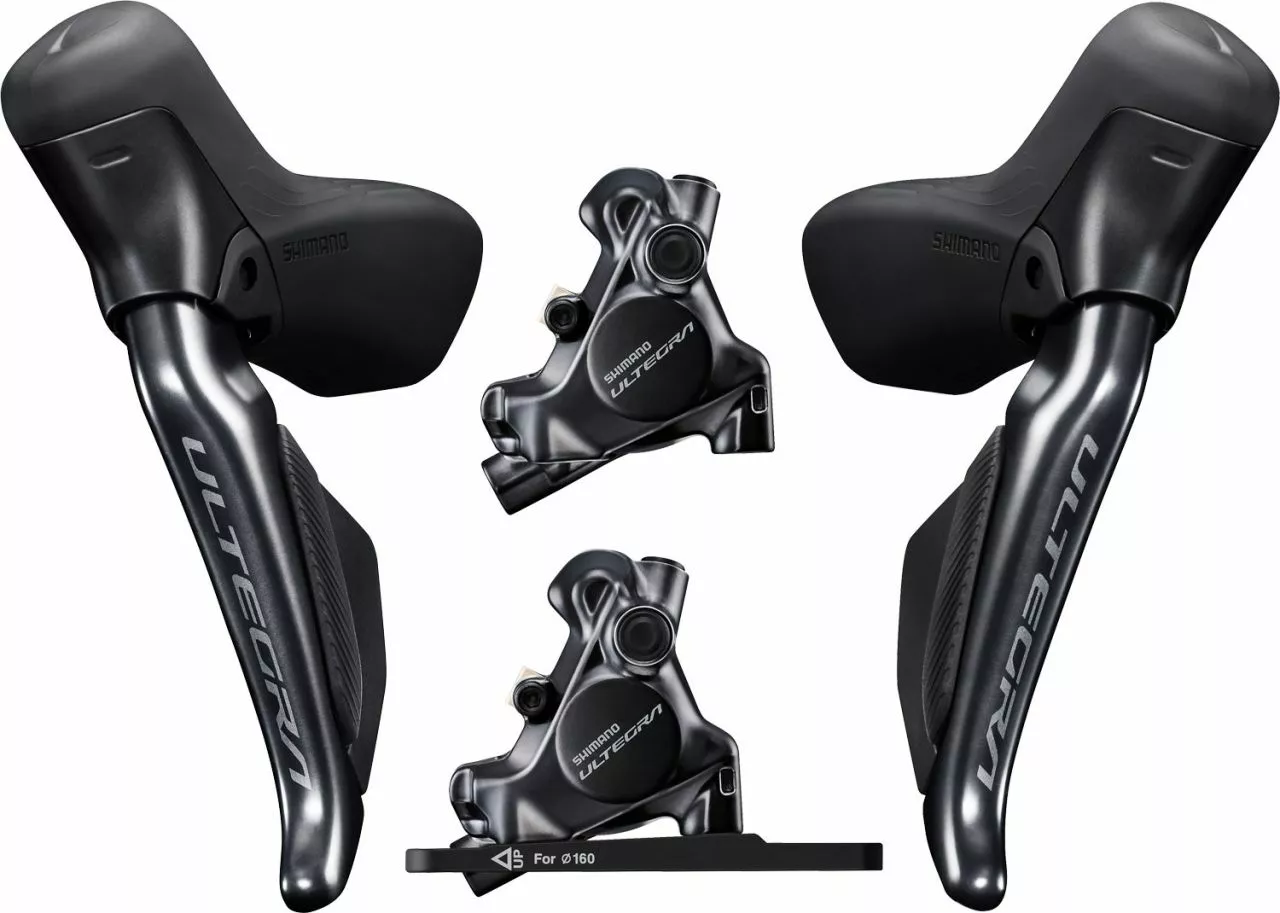 Shimano Juego De Frenos De Disco ULTEGRA Di2 ST-R8170+BR-R8170 2x12 Velocidades Frenos De Disco - Sets | Bike-Discount 3 Shimano Juego De Frenos De Disco ULTEGRA Di2 ST-R8170+BR-R8170 2x12 Velocidades Frenos De Disco - Sets | Bike-Discount