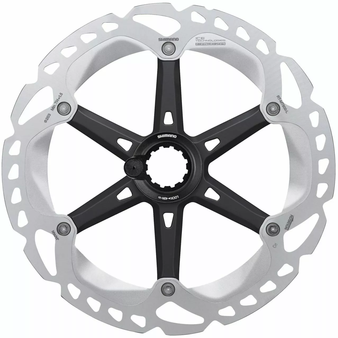 Shimano RT-MT800 Center-Lock Rotor De Disco Con Imán Brake Discs | Bike-Discount 6 Shimano RT-MT800 Center-Lock Rotor De Disco Con Imán Brake Discs | Bike-Discount - Imagen 4