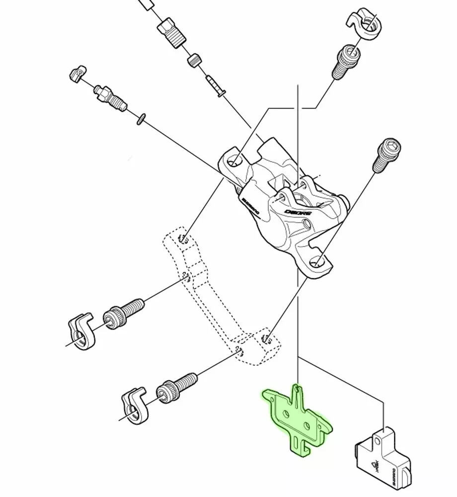 Shimano Cierre De Transporte Para BR-M615/BR-M6100/BR-S7000 Accesorios | Bike-Discount 4 Shimano Cierre De Transporte Para BR-M615/BR-M6100/BR-S7000 Accesorios | Bike-Discount - Imagen 2