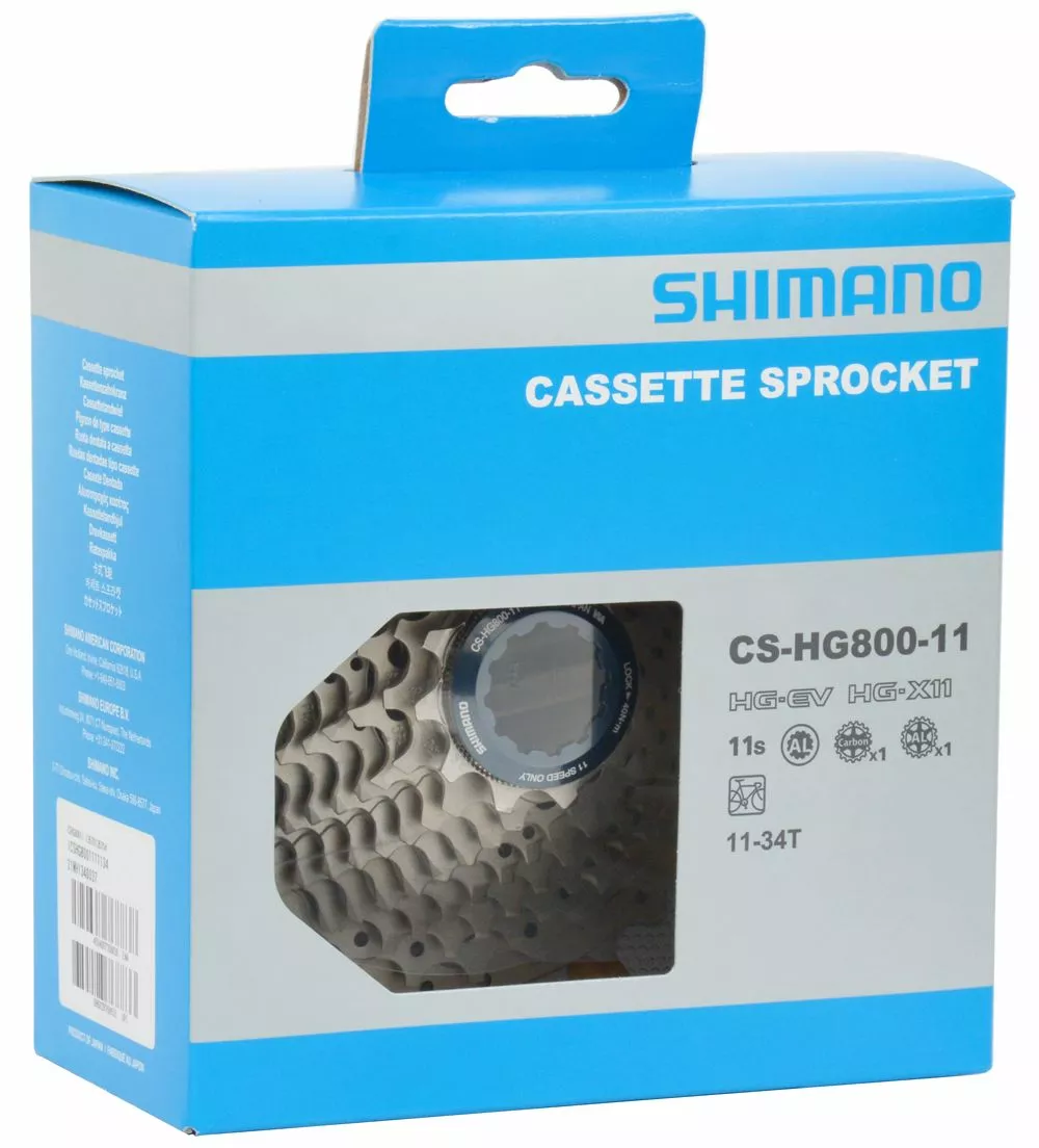 Shimano CS-HG800 Casete De 11 Velocidades 11-34 Cassette 11 Velocidades | Bike-Discount 4 Shimano CS-HG800 Casete De 11 Velocidades 11-34 Cassette 11 Velocidades | Bike-Discount - Imagen 2