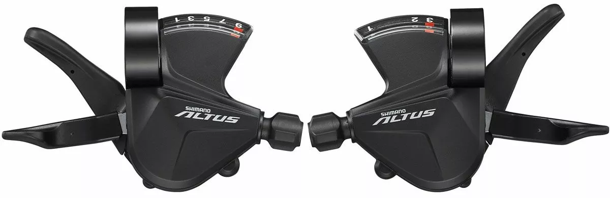 Shimano ALTUS SL-M2010 Juego De Palancas De Cambio De 3x9 Velocidades 3-velocidades | Bike-Discount 3 Shimano ALTUS SL-M2010 Juego De Palancas De Cambio De 3x9 Velocidades 3-velocidades | Bike-Discount