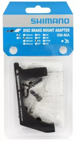 Shimano SM-MA-F160P/D Adaptador Post-Mount A Flat-Mount Para Rotor Delantero De 160mm Disco Adaptadores | Bike-Discount 5 Shimano SM-MA-F160P/D Adaptador Post-Mount A Flat-Mount Para Rotor Delantero De 160mm Disco Adaptadores | Bike-Discount -Shimano Ventas Shimano Adapter Postmount VR auf Flat Mount 160mm SM MA F160PDA ISMMAF160PDA b 1280x1280
