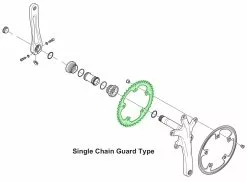 Shimano Plato ALFINE Para FC-S501 8 Velocidades | Bike-Discount -Shimano Ventas Shimano Alfine Kettenblatt FC S501 Single Chain Guard TypeaS4BGFv3lnSzr 1280x1280