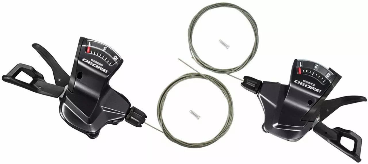 Shimano Juego De Cambios DEORE SL-T6000 2/3x10 Velocidades 10-velocidades | Bike-Discount 4 Shimano Juego De Cambios DEORE SL-T6000 2/3x10 Velocidades 10-velocidades | Bike-Discount - Imagen 2