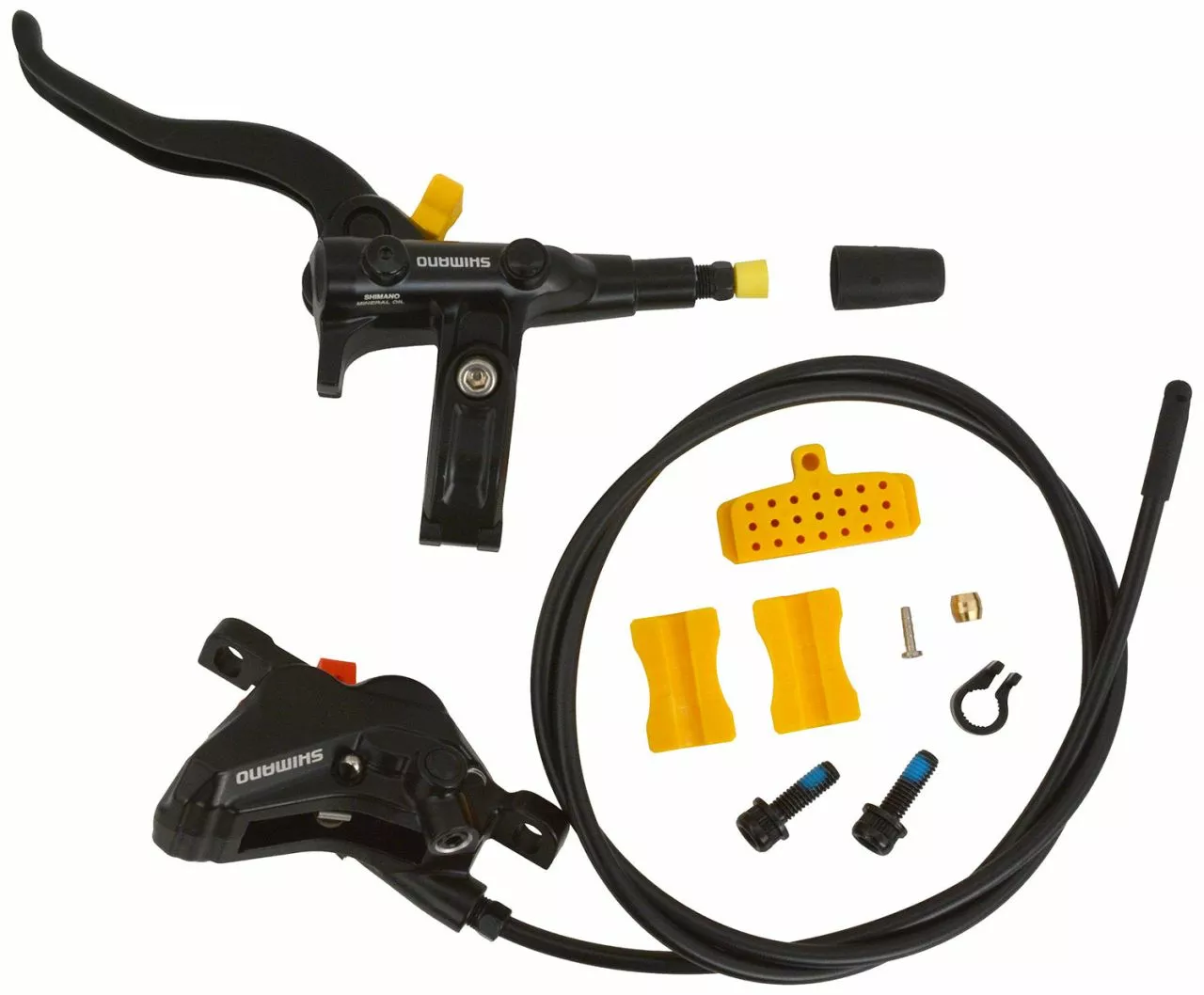 Shimano Freno De Disco DEORE BL-M4100/BR-MT420 1000mm Delantero Frenos De Disco - Rueda Delantera | Bike-Discount 4 Shimano Freno De Disco DEORE BL-M4100/BR-MT420 1000mm Delantero Frenos De Disco - Rueda Delantera | Bike-Discount - Imagen 2