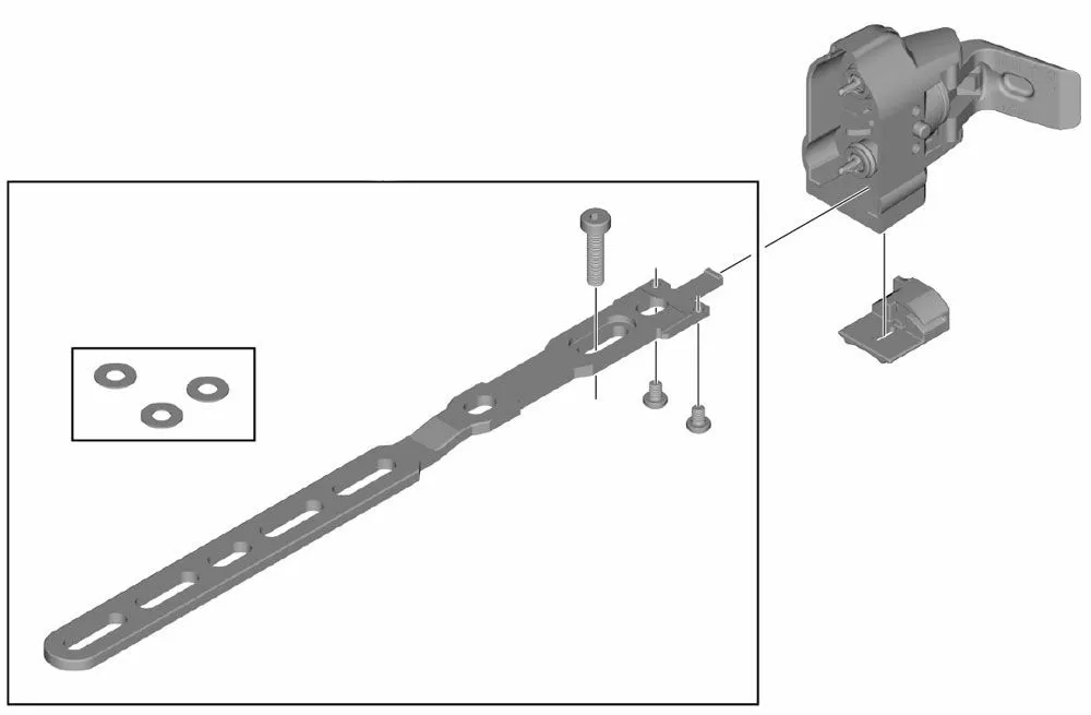 Shimano Di2 BM-DN100-L Portapilas Largo Externo Accesorios Di2 | Bike-Discount 4 Shimano Di2 BM-DN100-L Portapilas Largo Externo Accesorios Di2 | Bike-Discount - Imagen 2