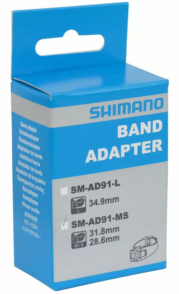Shimano Abrazadera De Desviador SM-AD91 31.8/28.6mm Desviadore Delantero Accesorios | Bike-Discount 6 Shimano Abrazadera De Desviador SM-AD91 31.8/28.6mm Desviadore Delantero Accesorios | Bike-Discount - Imagen 4