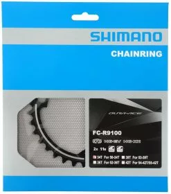 Shimano Plato DURA ACE Para FC-R9100 50/34 Dientes Plato 11 Velocidades | Bike-Discount -Shimano Ventas Shimano Dura Ace Kettenblatt FC R9100 MS 34 b 1280x1280
