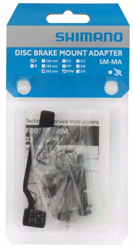 Shimano SM-MA-F203P/PM Adaptador Para Rotor De 203mm Disco Adaptadores | Bike-Discount 4 Shimano SM-MA-F203P/PM Adaptador Para Rotor De 203mm Disco Adaptadores | Bike-Discount - Imagen 2