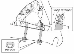 Shimano SM-MA-R160D/D Adaptador De Montaje Plano Para Rotor Trasero De 160mm Disco Adaptadores | Bike-Discount -Shimano Ventas Shimano Flat Mount Adapter 160mm SM MA R160DD ISMMAR160DDB c 1280x1280