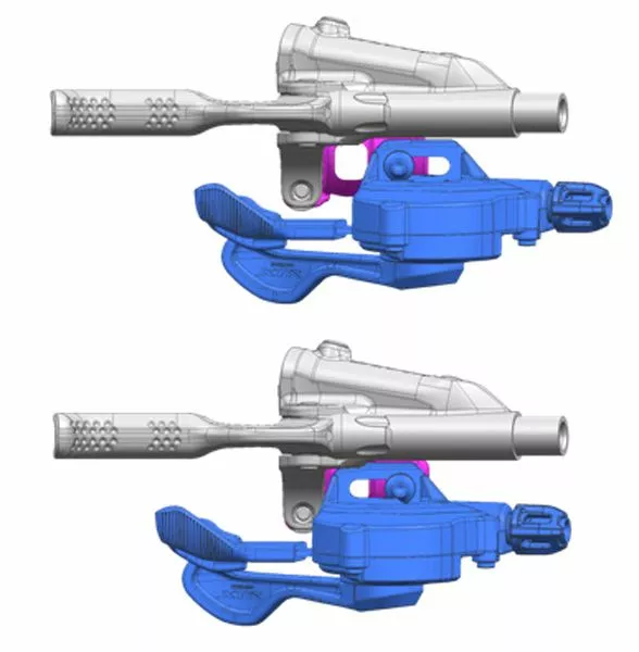 Shimano Palanca De Cambio XTR SL-M9000 I-Spec II 11 Velocidades Derecha 11-velocidades | Bike-Discount 5 Shimano Palanca De Cambio XTR SL-M9000 I-Spec II 11 Velocidades Derecha 11-velocidades | Bike-Discount - Imagen 3