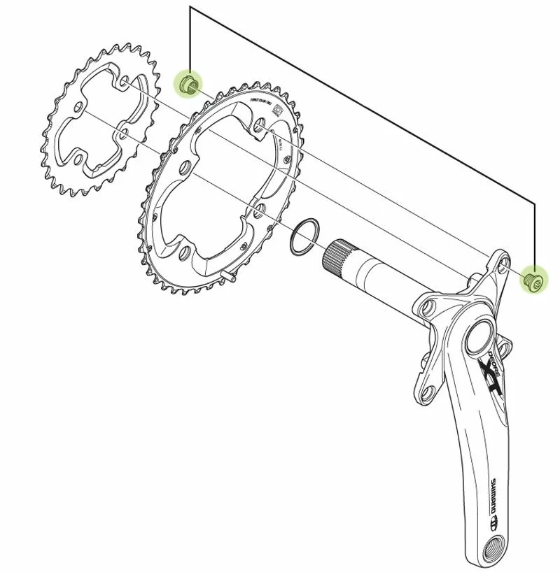 Shimano Tornillos De Plato Para FC-M785 Tornillos Para Platos | Bike-Discount 5 Shimano Tornillos De Plato Para FC-M785 Tornillos Para Platos | Bike-Discount - Imagen 3