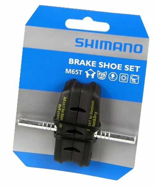 Shimano Zapatas De Freno Cantilever M65T V-Brakes - Pastillas De Freno | Bike-Discount 4 Shimano Zapatas De Freno Cantilever M65T V-Brakes - Pastillas De Freno | Bike-Discount - Imagen 2